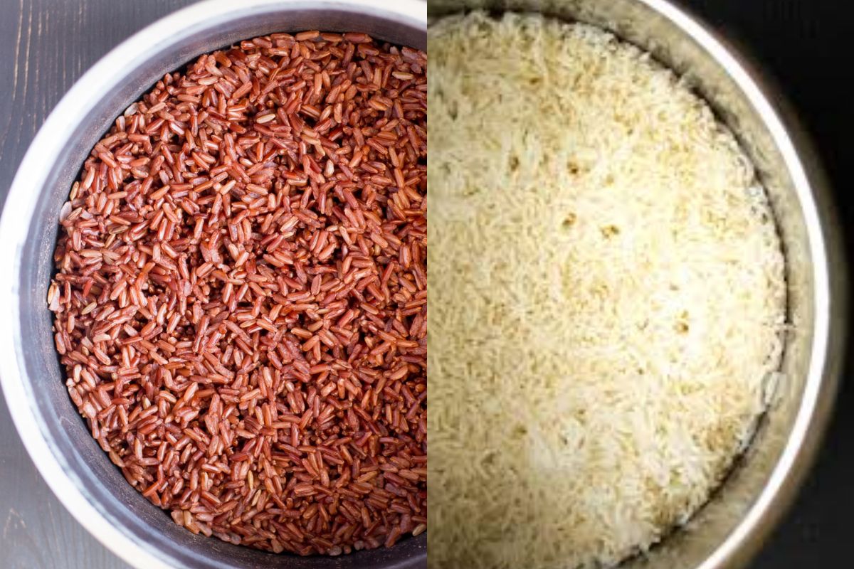 beras basmati vs beras merah