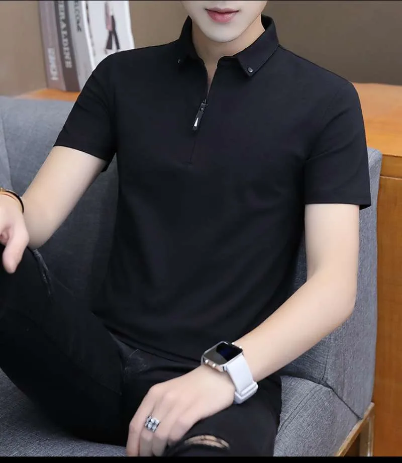 Model kaos polo pria