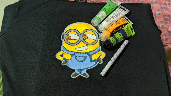 sablon kaos gambar kartun