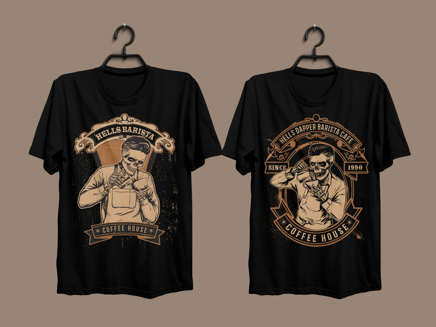 kaos sablon desain eksklusif