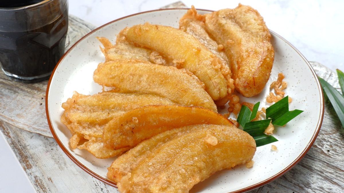 pisang goreng rendah lemak